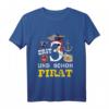Kinder Geburtstagsshirt 3 Jahre Junge Pirat – Lustiges Piratenkostüm & Geschenk für Piratenpartys, Fasching & Geburtstage