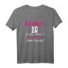 Mädchen 10 Jahre Endlich 10 Geburtstag T-Shirt - Witziges Geschenk mit Spruch für junge Geburtstagsfeier