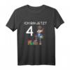 Kinder Piraten und Seeräuber T-Shirt – Perfektes Geschenk zum 4. Geburtstag für Mädchen und Jungen, Piratenabenteuer & Schatzsuche