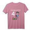 Kinder Piraten und Seeräuber T-Shirt – Perfektes Geschenk zum 4. Geburtstag für Mädchen und Jungen, Piratenabenteuer & Schatzsuche