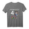 Kinder Piraten und Seeräuber T-Shirt – Perfektes Geschenk zum 4. Geburtstag für Mädchen und Jungen, Piratenabenteuer & Schatzsuche