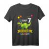 Kinder Dinosaurier T-Shirt zum 7. Geburtstag - Klassisch geschnitten, für Jungen und Mädchen, Dino Motiv