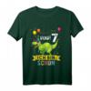 Kinder Dinosaurier T-Shirt zum 7. Geburtstag - Klassisch geschnitten, für Jungen und Mädchen, Dino Motiv