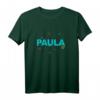 Paula - Schöner Name mit bunten Schmetterlingen T-Shirt, perfektes Geschenk für Geburtstage, Namenstag & Weihnachten für Frauen und Mädchen