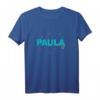 Paula - Schöner Name mit bunten Schmetterlingen T-Shirt, perfektes Geschenk für Geburtstage, Namenstag & Weihnachten für Frauen und Mädchen