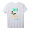 1967 Summer of Love Bunter Hippie Schmetterling T-Shirt - Vintage Festival & Boho Mode für Hippie-Fans & Festivals