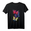 Schmetterling Aquarell Kunst T-Shirt - Liebevolle Geschenkidee für Natur- und Kunstliebhaber