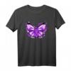 Lupus Bewusstseinsgeschenke, lila Schleife & Schmetterling T-Shirt – Unterstützen Sie Lupus-Krieger & steigern Sie das Bewusstsein