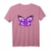 Lupus Bewusstseinsgeschenke, lila Schleife & Schmetterling T-Shirt – Unterstützen Sie Lupus-Krieger & steigern Sie das Bewusstsein