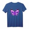 Lupus Bewusstseinsgeschenke, lila Schleife & Schmetterling T-Shirt – Unterstützen Sie Lupus-Krieger & steigern Sie das Bewusstsein