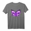 Lupus Bewusstseinsgeschenke, lila Schleife & Schmetterling T-Shirt – Unterstützen Sie Lupus-Krieger & steigern Sie das Bewusstsein