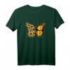 Sonnenblume und Schmetterling Glaube T-Shirt – Ideal für Naturliebhaber und Spirituelle