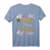 April Girl 1982 Sonnenblumen Schmetterlinge - HapKoala T-Shirt für Frauen, Mütter und Geburtstagsfeier-Deko