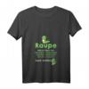 Raupe müsste man sein - Lustiges Fun Schmetterling V-Ausschnitt T-Shirt mit Spruch, ideales Geschenk für Freundin