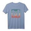 Schmetterling Retro Style Vintage T-Shirt - Niedliches Design, Geschenkidee für Naturliebhaber & Vintage Fans