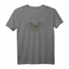 Dekorativer Schmetterling T-Shirt – Elegantes und anmutiges Design, ideales Geschenk für Liebste, Kinder und Selbst