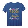 September Girl 2006 Sonnenblumen Schmetterlinge T-Shirt - Perfektes Geschenk und Dekoration zum 16. Geburtstag für Mädchen und Frauen