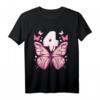 Kinder Geburtstag Mädchen 4 Jahre - Buntes Schmetterlinge & Nummer 4 T-Shirt, Perfekt zum vierten Geburtstag