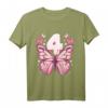 Kinder Geburtstag Mädchen 4 Jahre - Buntes Schmetterlinge & Nummer 4 T-Shirt, Perfekt zum vierten Geburtstag
