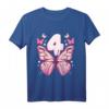 Kinder Geburtstag Mädchen 4 Jahre - Buntes Schmetterlinge & Nummer 4 T-Shirt, Perfekt zum vierten Geburtstag