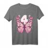 Kinder Geburtstag Mädchen 4 Jahre - Buntes Schmetterlinge & Nummer 4 T-Shirt, Perfekt zum vierten Geburtstag