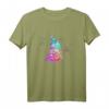 Buntes Aquarell-Silhouette Schmetterling T-Shirt – Perfektes Geschenk für Naturliebhaber zu Geburtstag und Weihnachten