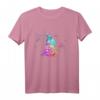 Buntes Aquarell-Silhouette Schmetterling T-Shirt – Perfektes Geschenk für Naturliebhaber zu Geburtstag und Weihnachten