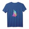 Buntes Aquarell-Silhouette Schmetterling T-Shirt – Perfektes Geschenk für Naturliebhaber zu Geburtstag und Weihnachten