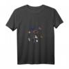 Damen Wasserhund T-Shirt mit Schmetterlingen – Modisches V-Ausschnitt Hundeliebhaber-Shirt, ideales Geschenk für Hundemütter & -väter