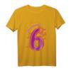 Kinder Geburtstagsshirt 6 Jahre Mädchen Prinzessin mit Schmetterling - Perfektes Geburtstagsoutfit & Geschenkidee