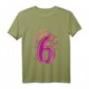 Kinder Geburtstagsshirt 6 Jahre Mädchen Prinzessin mit Schmetterling - Perfektes Geburtstagsoutfit & Geschenkidee