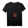 Damen Bonsai Tree Japanischer Enso Kreis Schmetterlinge T-Shirt mit V-Ausschnitt – Perfekt für Zen, Yoga & buddhistische Kunstliebhaber