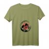 Damen Bonsai Tree Japanischer Enso Kreis Schmetterlinge T-Shirt mit V-Ausschnitt – Perfekt für Zen, Yoga & buddhistische Kunstliebhaber