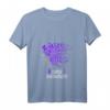 Damen Lupus Awareness Shirt in Lila mit Schmetterlingen - Unterstützung für Lupus-Kranke & Bewusstseinsförderung