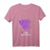 Damen Lupus Awareness Shirt in Lila mit Schmetterlingen - Unterstützung für Lupus-Kranke & Bewusstseinsförderung