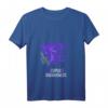Damen Lupus Awareness Shirt in Lila mit Schmetterlingen - Unterstützung für Lupus-Kranke & Bewusstseinsförderung