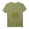 Damen Natur Baum Insektenfreunde Schmetterling T-Shirt mit V-Ausschnitt - Perfektes Geschenk für Natur- und Tierliebhaber