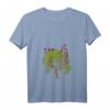 Damen Natur Baum Insektenfreunde Schmetterling T-Shirt mit V-Ausschnitt - Perfektes Geschenk für Natur- und Tierliebhaber