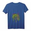 Damen Natur Baum Insektenfreunde Schmetterling T-Shirt mit V-Ausschnitt - Perfektes Geschenk für Natur- und Tierliebhaber