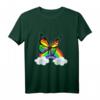 Schmetterling HapKoala T-Shirt – Klassisch geschnitten, doppelt genähter Saum, perfekt als Geschenk zum HapKoala