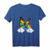 Schmetterling HapKoala T-Shirt – Klassisch geschnitten, doppelt genähter Saum, perfekt als Geschenk zum HapKoala