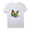 Schmetterling HapKoala T-Shirt – Klassisch geschnitten, doppelt genähter Saum, perfekt als Geschenk zum HapKoala