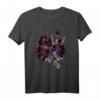 Rosen mit Schmetterling T-Shirt - Trendiges, psychedelisches Blumenmuster für Kunst-, Festival- und Freizeitliebhaber