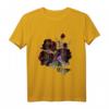 Rosen mit Schmetterling T-Shirt - Trendiges, psychedelisches Blumenmuster für Kunst-, Festival- und Freizeitliebhaber