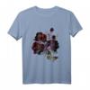 Rosen mit Schmetterling T-Shirt - Trendiges, psychedelisches Blumenmuster für Kunst-, Festival- und Freizeitliebhaber