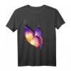 Atemberaubende Farben Schöner Schmetterling T-Shirt – Buntes Design, klassisch geschnitten, hochwertig verarbeitet