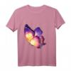 Atemberaubende Farben Schöner Schmetterling T-Shirt – Buntes Design, klassisch geschnitten, hochwertig verarbeitet