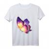 Atemberaubende Farben Schöner Schmetterling T-Shirt – Buntes Design, klassisch geschnitten, hochwertig verarbeitet