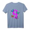 Mädchen Geburtstagsshirt 9 Jahre mit Schmetterling - Perfektes Geschenk für den Kindergeburtstag, Party & Feier