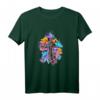 Schmetterlinge auf Kreuz T-Shirt – Perfekt für Naturliebhaber und Tiermotive Fans